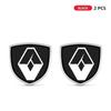 1/2pcs New Car Side Body Trunk Decoration Shield Badge Sticker For Renault Megane 2 3 Duster Logan Clio 4 Scenic 2 Captur t333