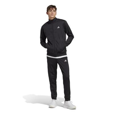 Tracksuit Set with Linear Logo and M Tricot, ECT04, Men's, Black/White/Black/White (IC6775),