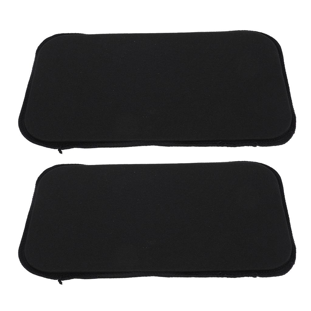 2pcs Abdominal Compression Side Board Sponge Abdominal Plate Support Board for Waist Side Black