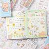 50 Sheets Cute Cartoon Stickers Set Scrapbooking Washi Stickers Waterproof PET Stickers DIY Decorating Journaling
