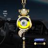 Crystal Rearview Mirror Air Freshener: Long-lasting Fragrance Pendant for Car Interior Decoration