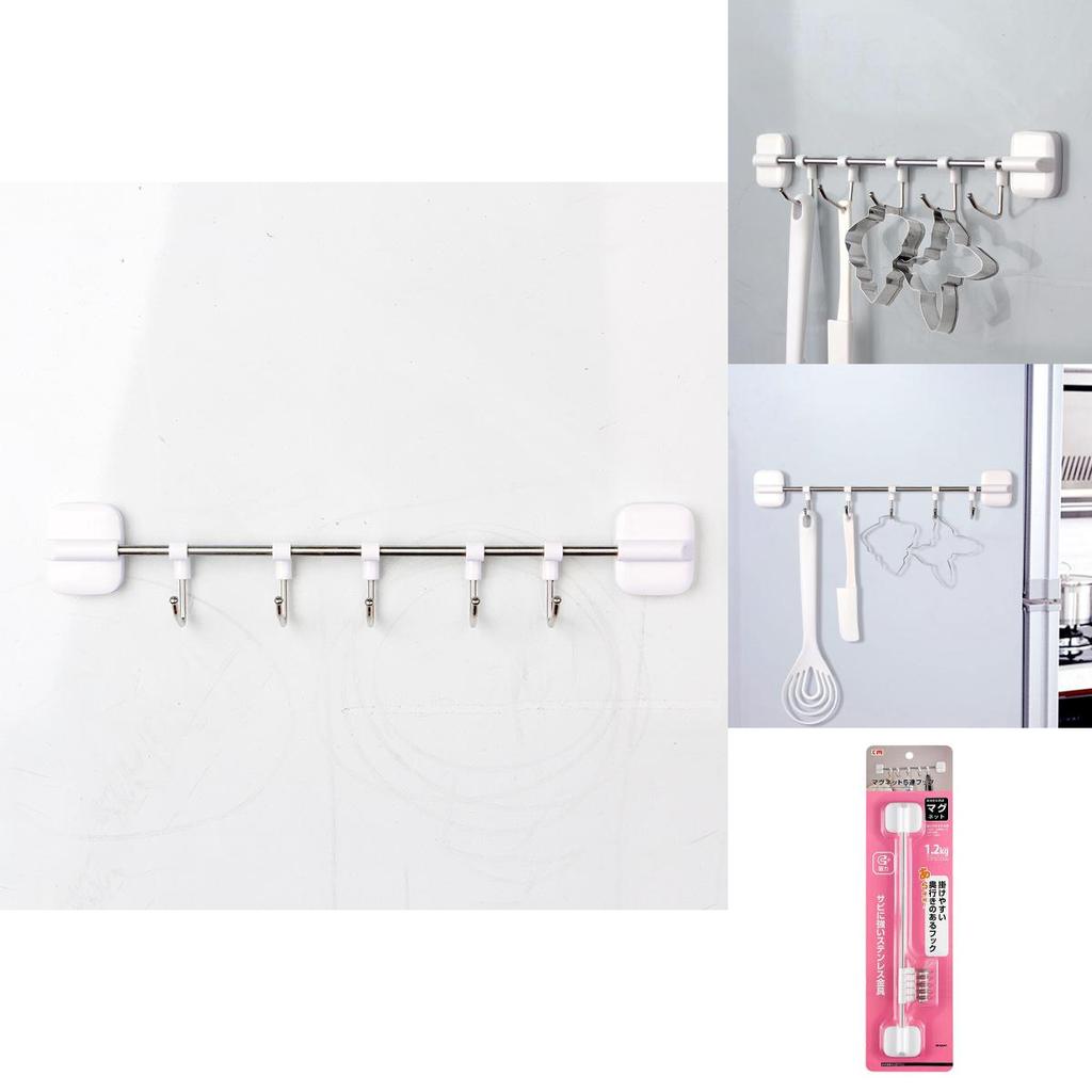 Kunststoff Magnetische Haken Beschädigungsfrei Klebend Modernes Kleiderbügel Set Heimdekoration Lagerung
