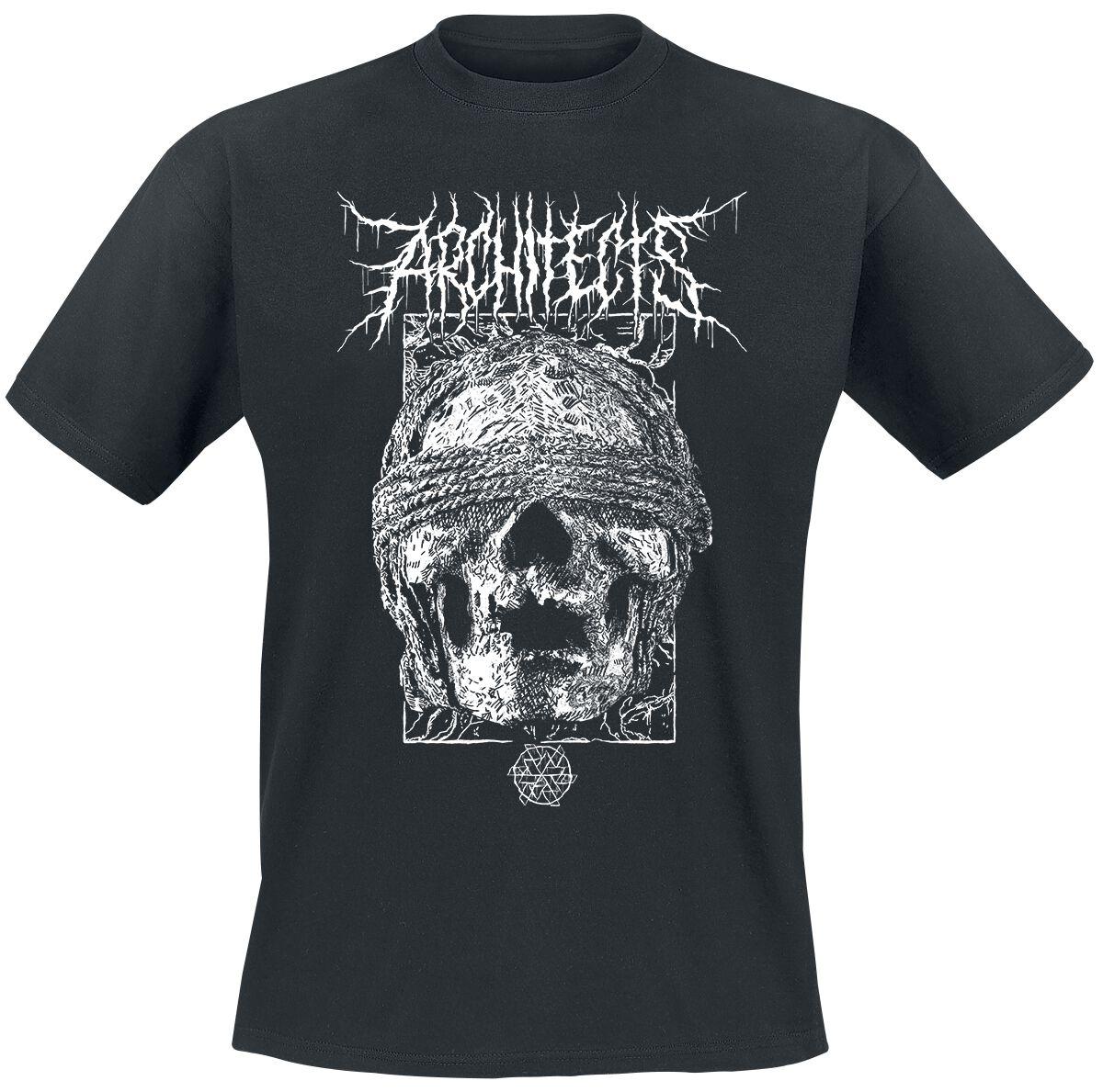 2026 All Our Gods Architects T-Shirt Men Women Vintage Metal Rock Band Graphic Tee 100% Cotton Summer Streetwear Top S