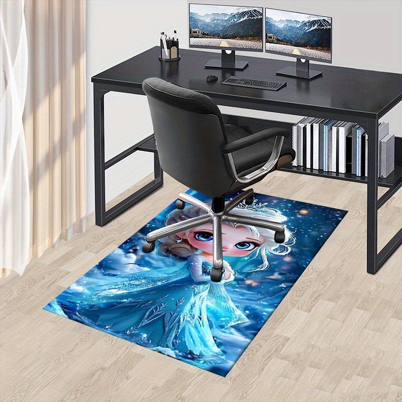 

Elsa Frozen Princess Rug for Office Carpet, Under Chair Mat, Gift, Home Decoration, Winter Wonderland Decor, Room Flooring, Disney Inspired, 60cm by 90cm