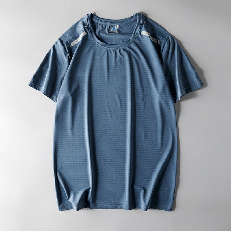 Sports Short Sleeve Original Order Men Quick Drying Clothes Ice Silk T-shirt