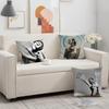 Singer O-Olivia Dean The Art of Loving Cushion Cover Birthday Anniversary Gifts Double Sided Printed Zipper Cushion Cover