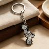 Motorcycle Keychain Alloy Rhinestone Metal Key Ring  Multiple Colors Cool Car Keychain Accessories for Men Women Accessories