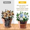 2Pcs Round Planter Insert Use Less Potting Soil Planter Accessories For Indoor Outdoor Use For Place Inside Planter