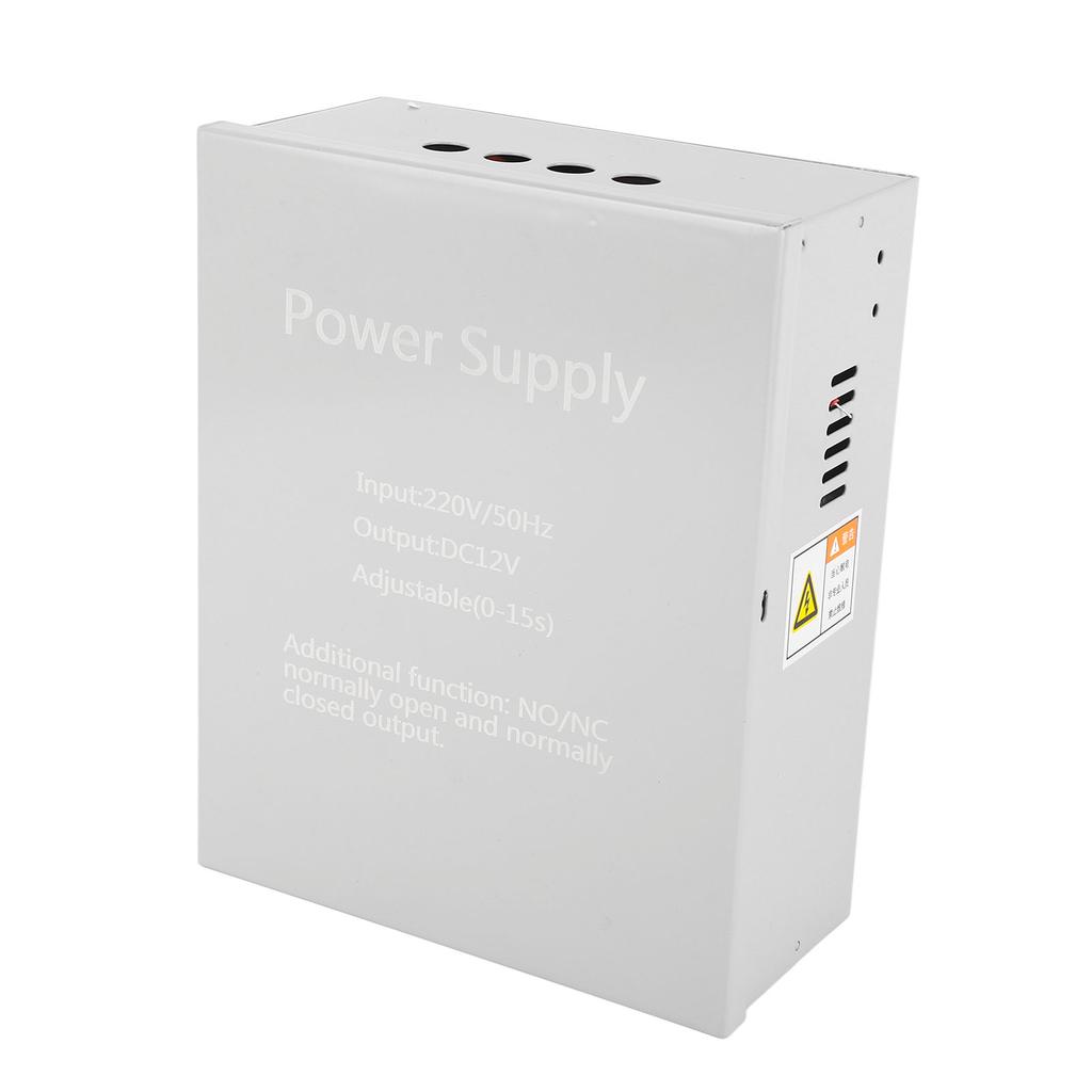 Access Control Power Controller 12V 3A 220V Metal Door Access Power Supply Box for Building Intercom
