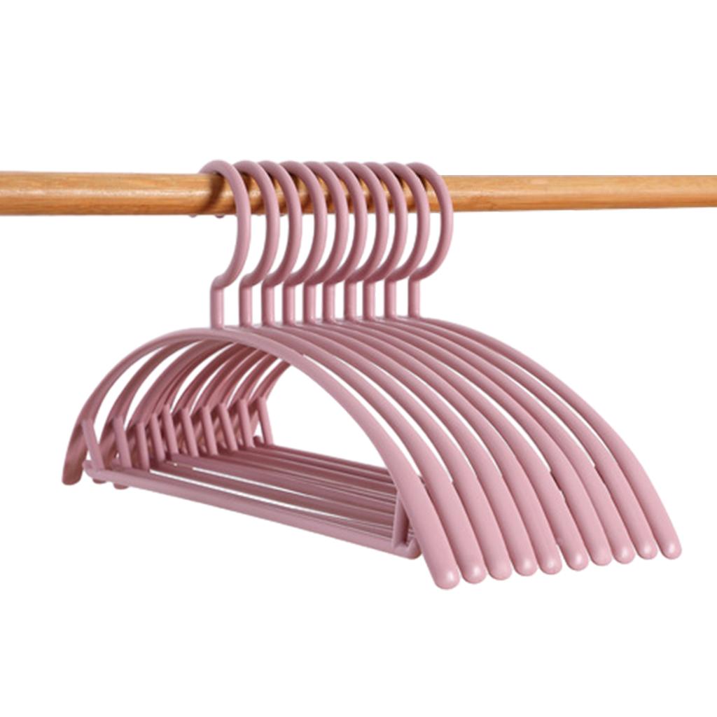 Plastic Non-Slip Clothes Hangers Durable Windproof Clothes Hanger For Home Thickening Non-Marking Wear Resistant Durable Hangers