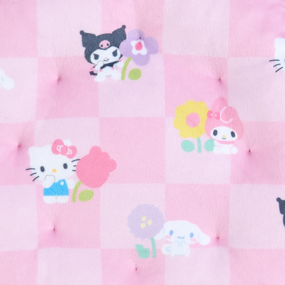 Sanrio Sanrio Characters Cushion Pastel Checkered 45 X 35 X 6 Cm Character SANRIO 848859