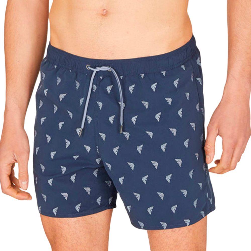 EMPORIO ARMANI SS23 Beach Shorts Men's Dark Blue 211740-3R434-06935