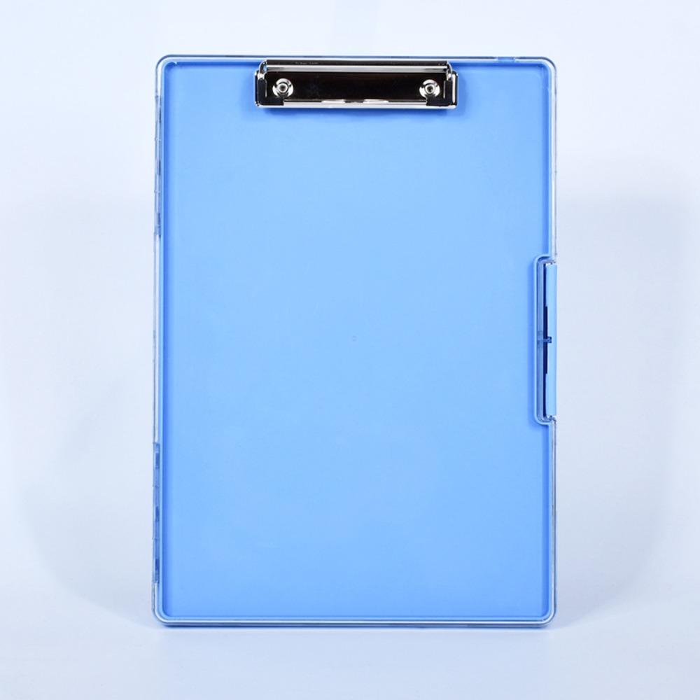 Side Opening Storage Clipboard Double-layer Clipboard Organizer Writing Board  Office Accessories