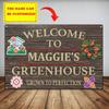 1pc Customizable Wood-Effect Metal Sign Personalized Rustic Wall Art for Home Farmhouse Cafe Garage Decor