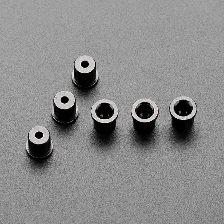 6 Pcs Guitar Through Body String Ferrules Replacement Guitar Parts Easy Install