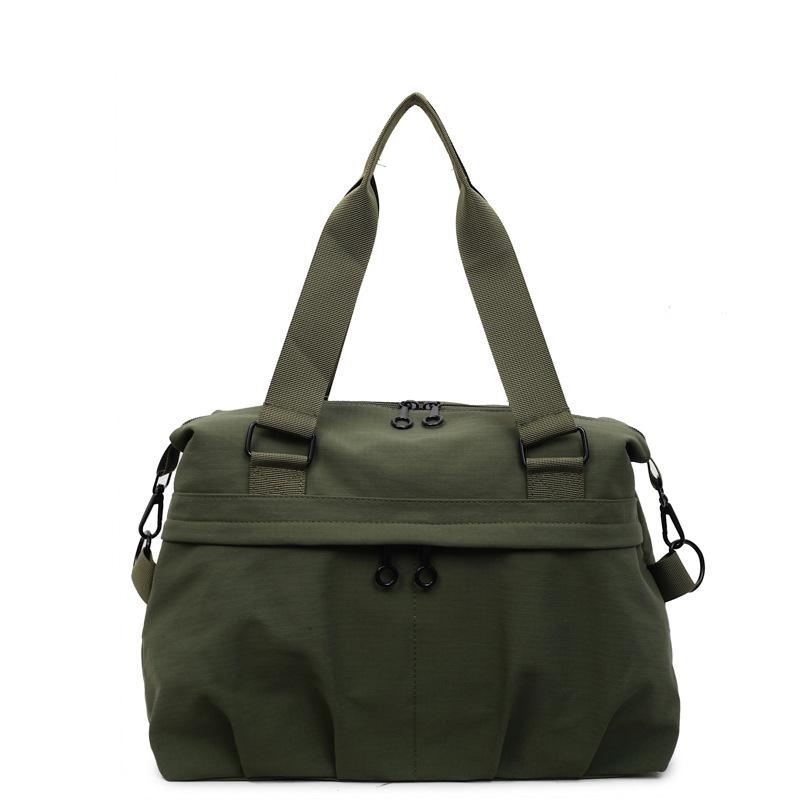 Nylon cloth bag, women's tote bag, large-capacity summer crossbody new shoulder portable class commuter bag
