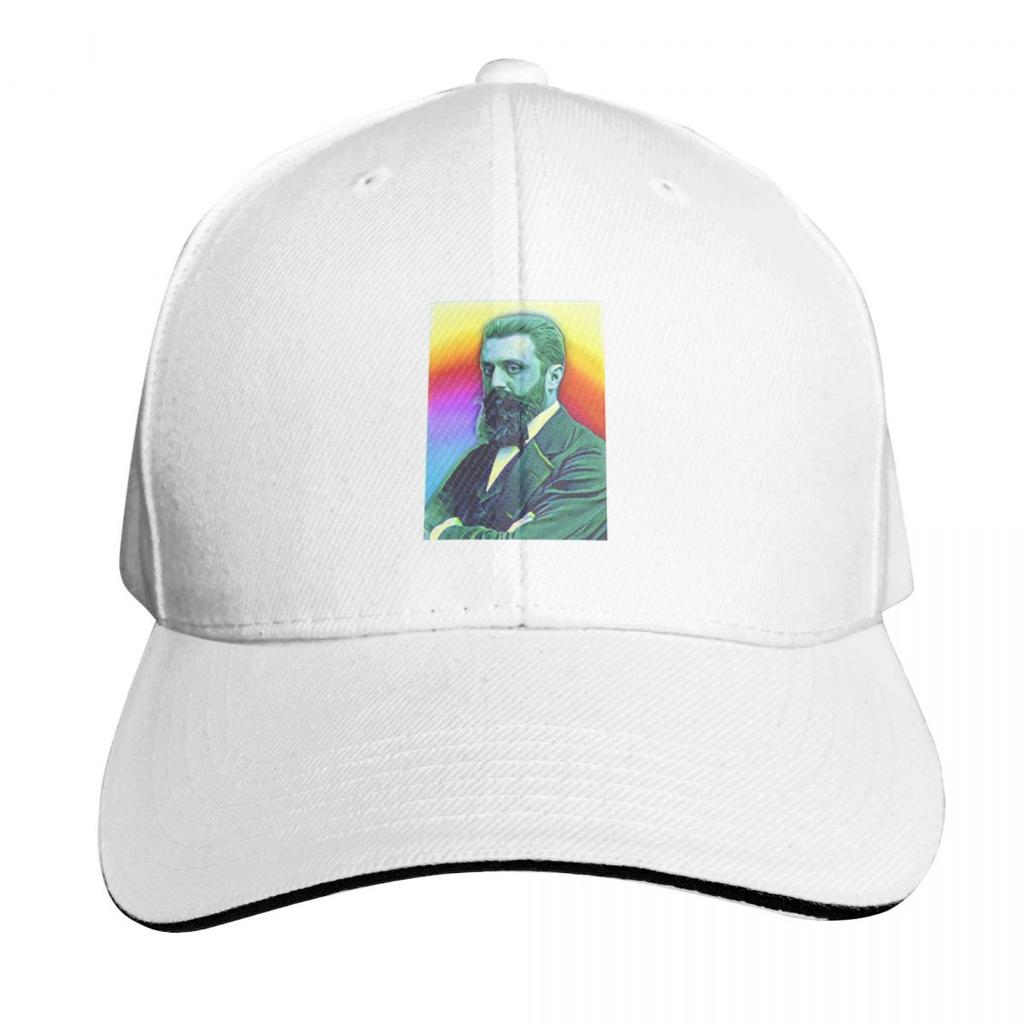 Theodor Herzl Artwork Theodor Herzl Portrait Theodor Herzl Wall Art Baseball Cap hiking hat Ball Cap FeUnisex Unisexs