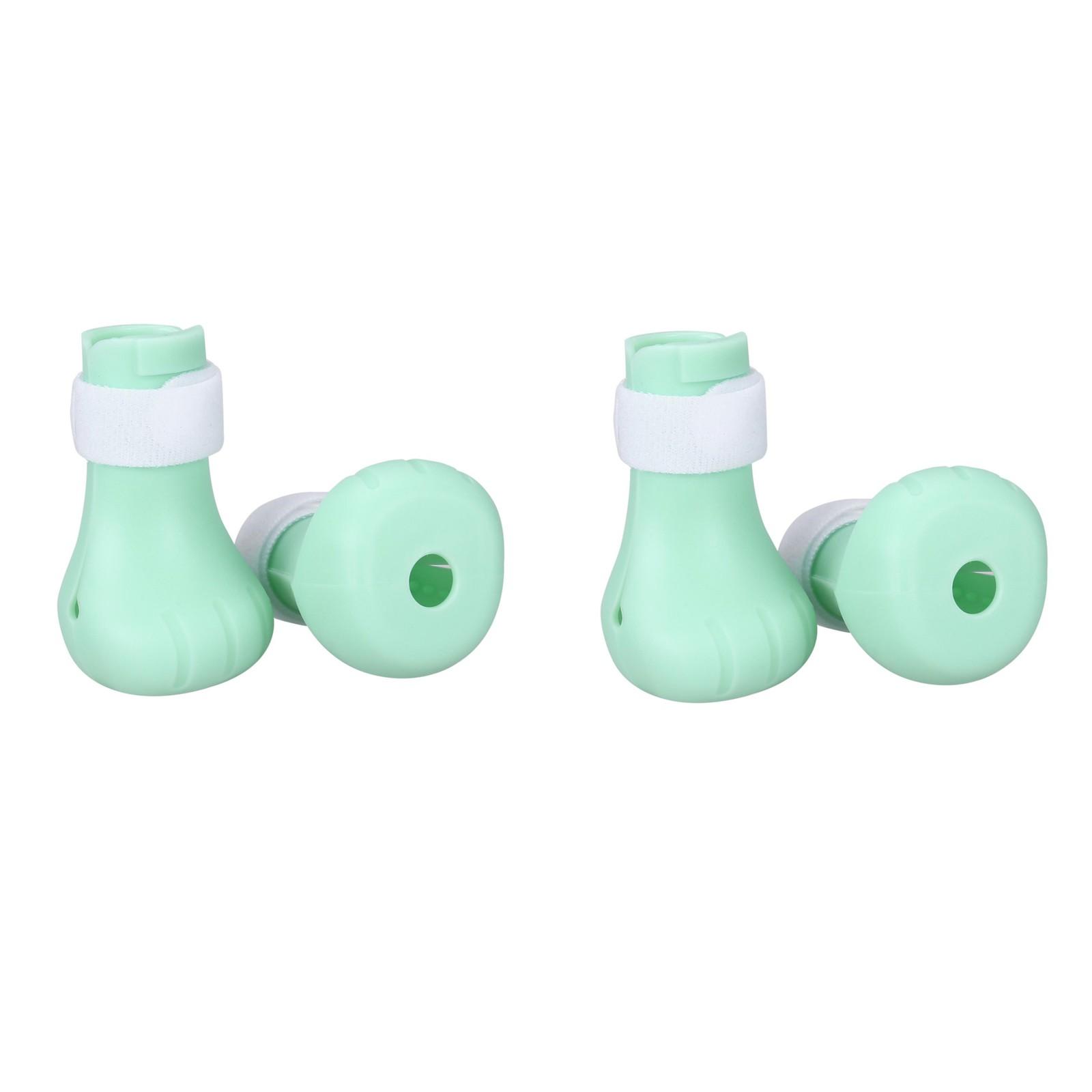 

4Pcs/set Adjustable Anti-scratch Cat Foot Shoes for Grooming Bath Washing Claw Paw Cover Protector Pet Grooming Tools зелёный