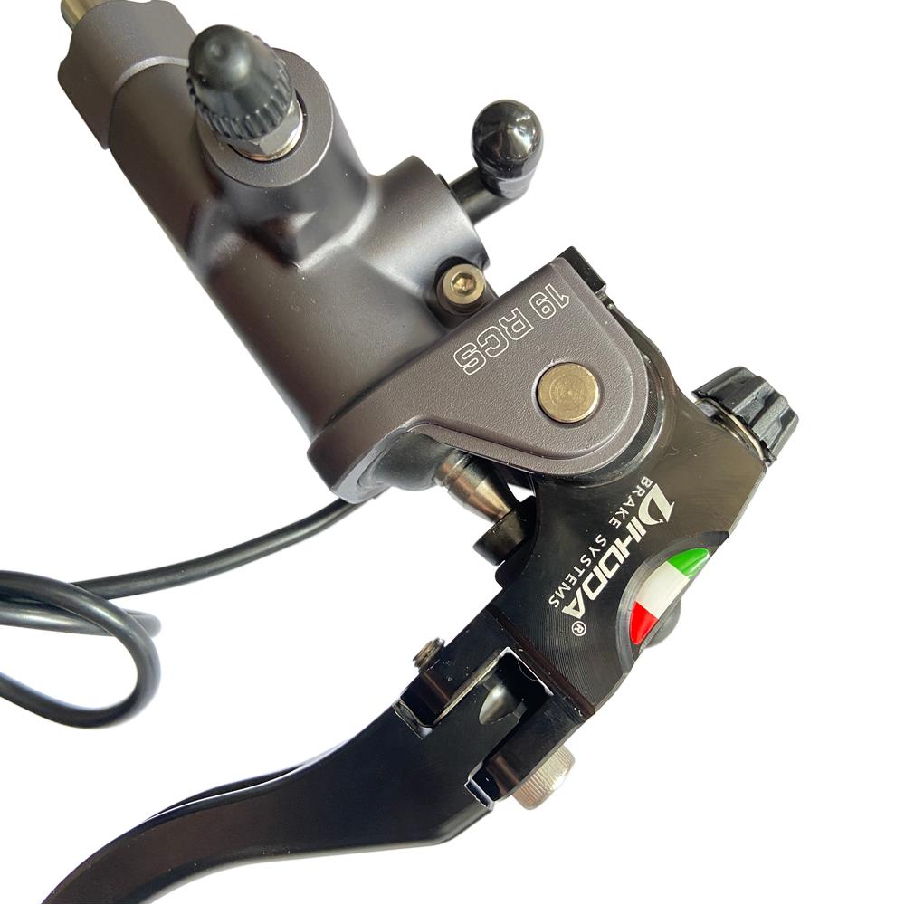 7/8" 22mm Motorcycle Cable Clutch Lever Handlebar CNC Aluminum Alloy Collapsible 90° Hand Bar For Surron Yamaha Keeway Honda