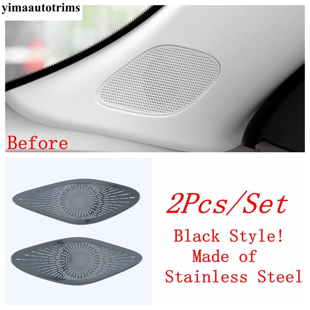 Pillar A Tweeter / Dashboard Audio Speaker Loudspeaker Frame Cover Trim Interior Accessories For Chevrolet Malibu 2016 -