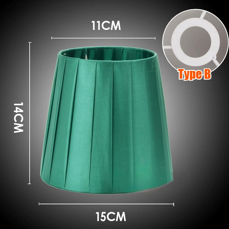14cm Small Glass Chandelier Lamp Shades, Modern Wall Lasmp Cover, Clip on  for Bedrooms Living Room