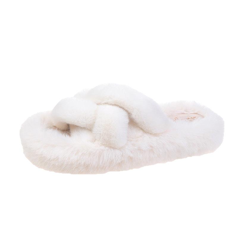 

Тапочки Mao Mao женские, осень, новинка 2025 года, интернет-знаменитость, супер огонь, универсальная корейская версия, стиль феи, мода, крест, одно слово, хлопковая швабра 35