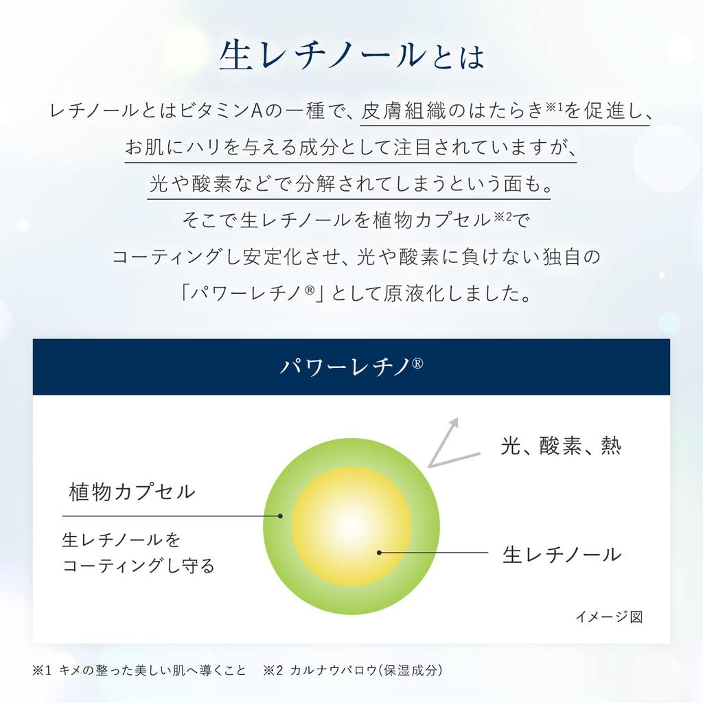 Tokusen Power Retinol Serum Raw Retinol for Care Moisturizing [20ml / Approx. 2-Month Supply] (Tested Anti-Wrinkle Efficacy) Anti-Aging