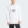 Adidas Originals Vrct Long Sleeve Polo Shirt Men Tops White IS2901