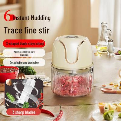 Hachoir Électrique Automatique pour Ail et Viande