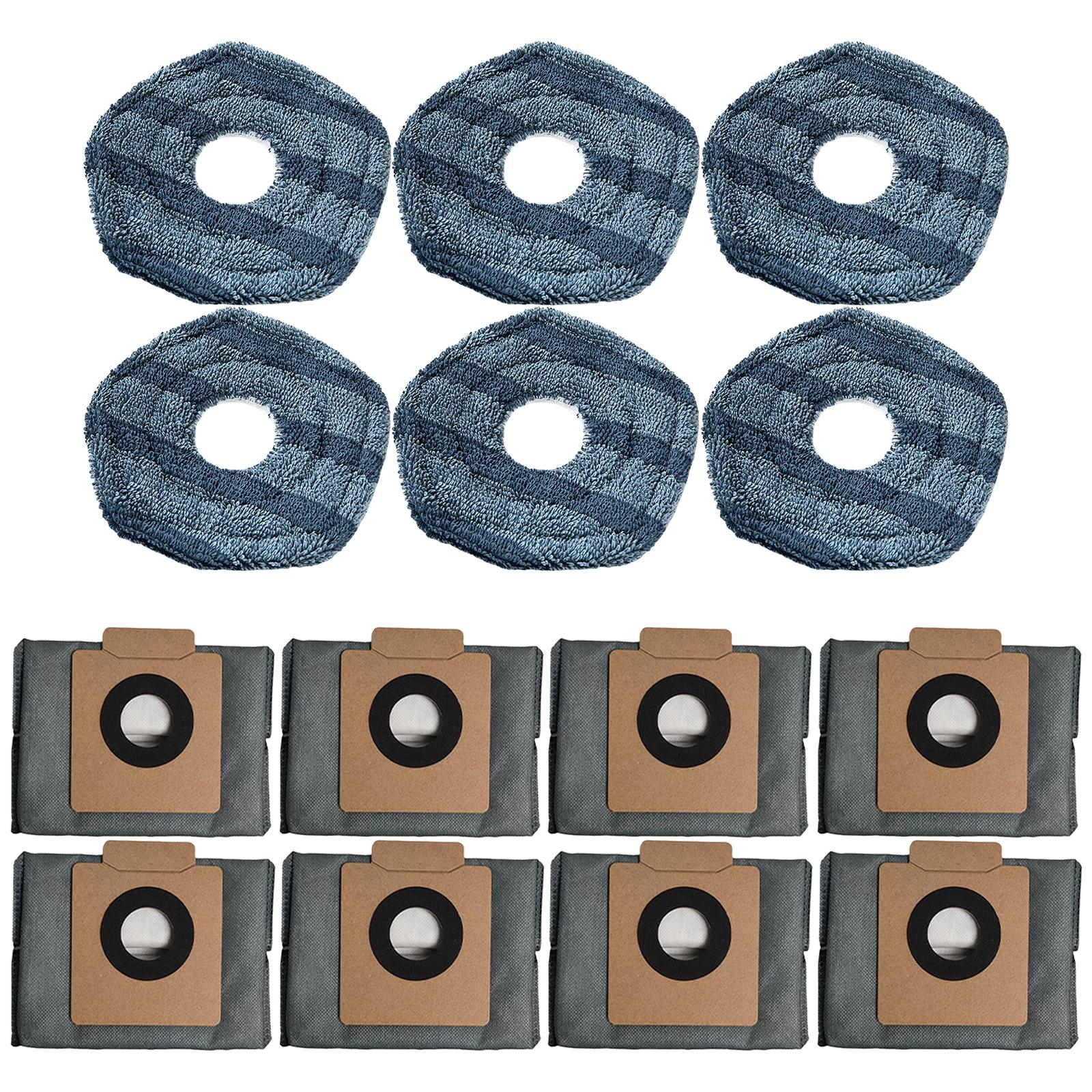 

Multisurface Vacuum Cleaner Maintenance Includes 6 Washable Mop Pads And 8 Disposable Dust Bags Accessories for X10 Omni 1