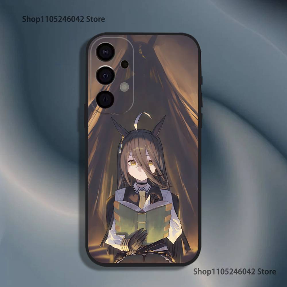 

P-Красивый Аниме D-Дерби Милый Для Samsung S26,S25,S24,S21,S22,S23,S30,Ultra,S20,Plus,Fe,Lite,5G Черный Чехол для Телефона Samsung S24fe