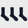 [BonjourMarch] 26SS Men’s Animal Pattern Socks - 3 Pair Set (Gift Packaging Included)