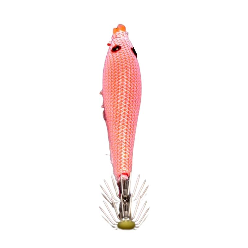 5pcs Squid Jig Hooks Glow Blowing Tube Fishing Hook Artificial Luminous Squid Sleeve Lures Hook Squid Catcher Hard Baits