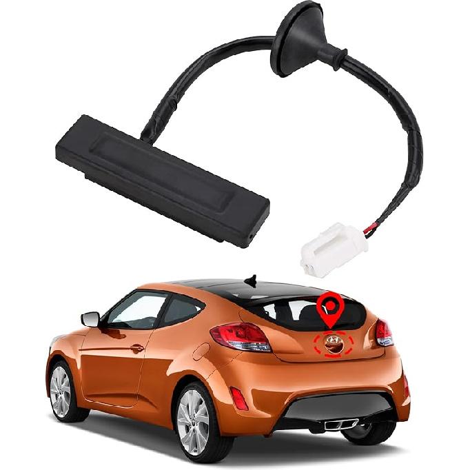 15106857 Hatch Button Trunk Latch For 2007-2014 Chevrolet Suburban 1500 2500 Tahoe Cadillac Escalade ESV GMC Yukon XL Replace Part # 901-156 Rear