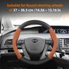 Suitable for Byd Suede Matte Carbon Fiber Texture Steering Wheel Cover Suitable for Dolphin Mini Seal Atto 3 King Shark 6 Song Pro Seagull F0 MM20