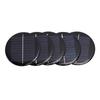 5pcs Round Solar Panels 0.28W Round Monocrystalline Silicon Solar Cell Panels for Small Electronic Devices