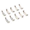 50Pcs Bar Pins Brooch Lock Back Safety Catch Rolling DIY Craft 20 25 32 38mm