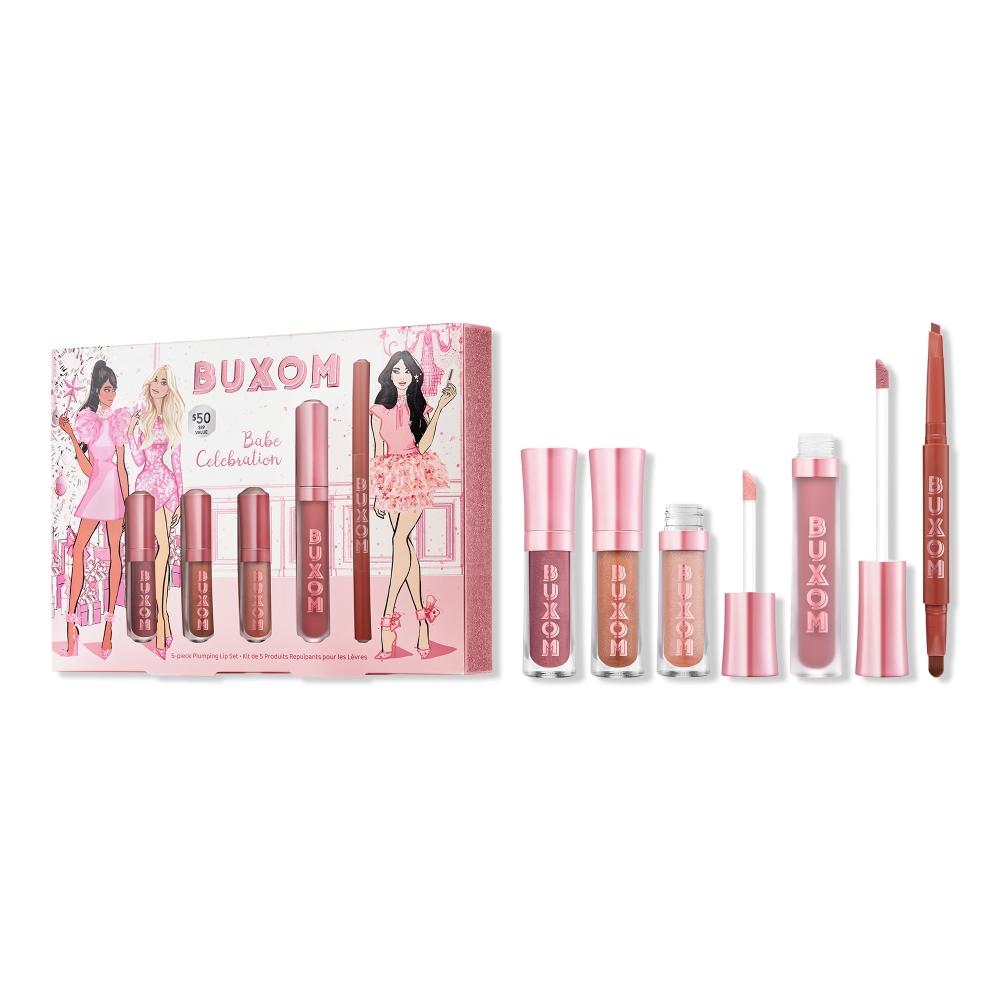 

Подарочный набор блеска для губ и карандаша для губ Buxom Babe Celebration