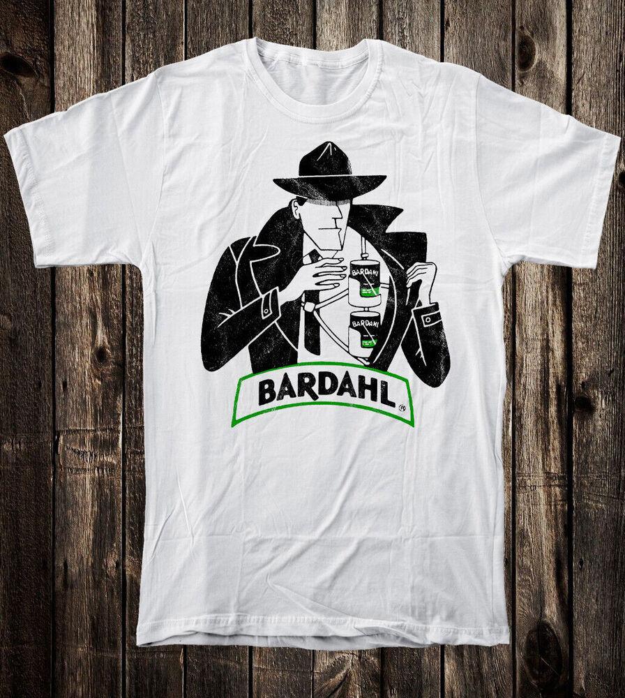 Ретро Арт Реклама Футболка Vtg Хлопок Хот Род Мастерская Скорости Bardahl Моторное Масло Унисекс Футболка M