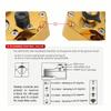 Universal Motorcycle Adjustable Steering Damper Stabilizer Safety Control Gold