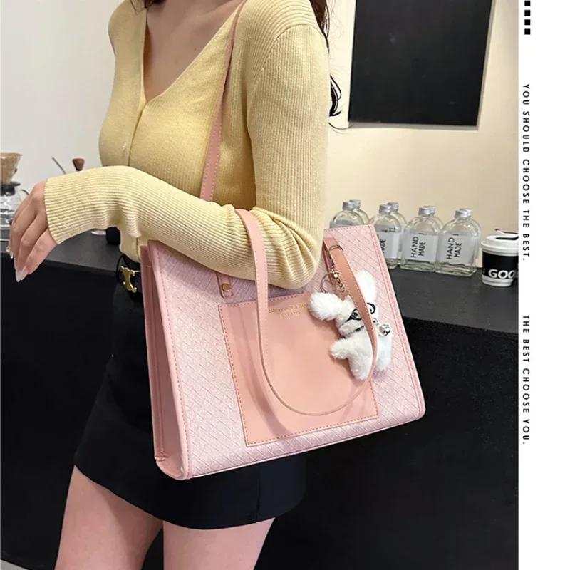 Сумки женские из искусственной кожи с застежкой-молнией — фото 3