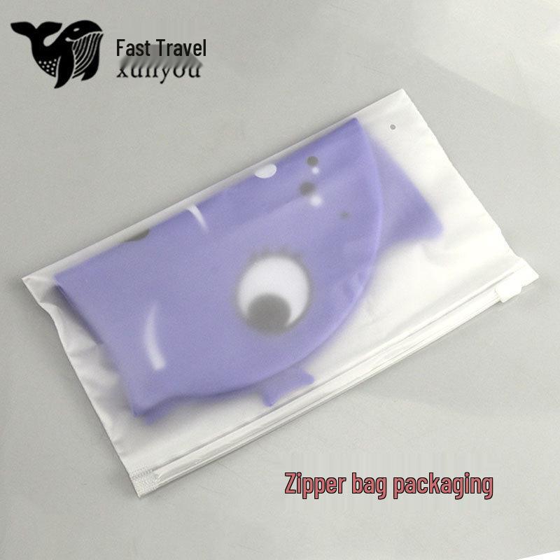 

Children s Unisex Silicone Fish-Shaped Swimming Cap - Waterproof and Spotted Fish Design