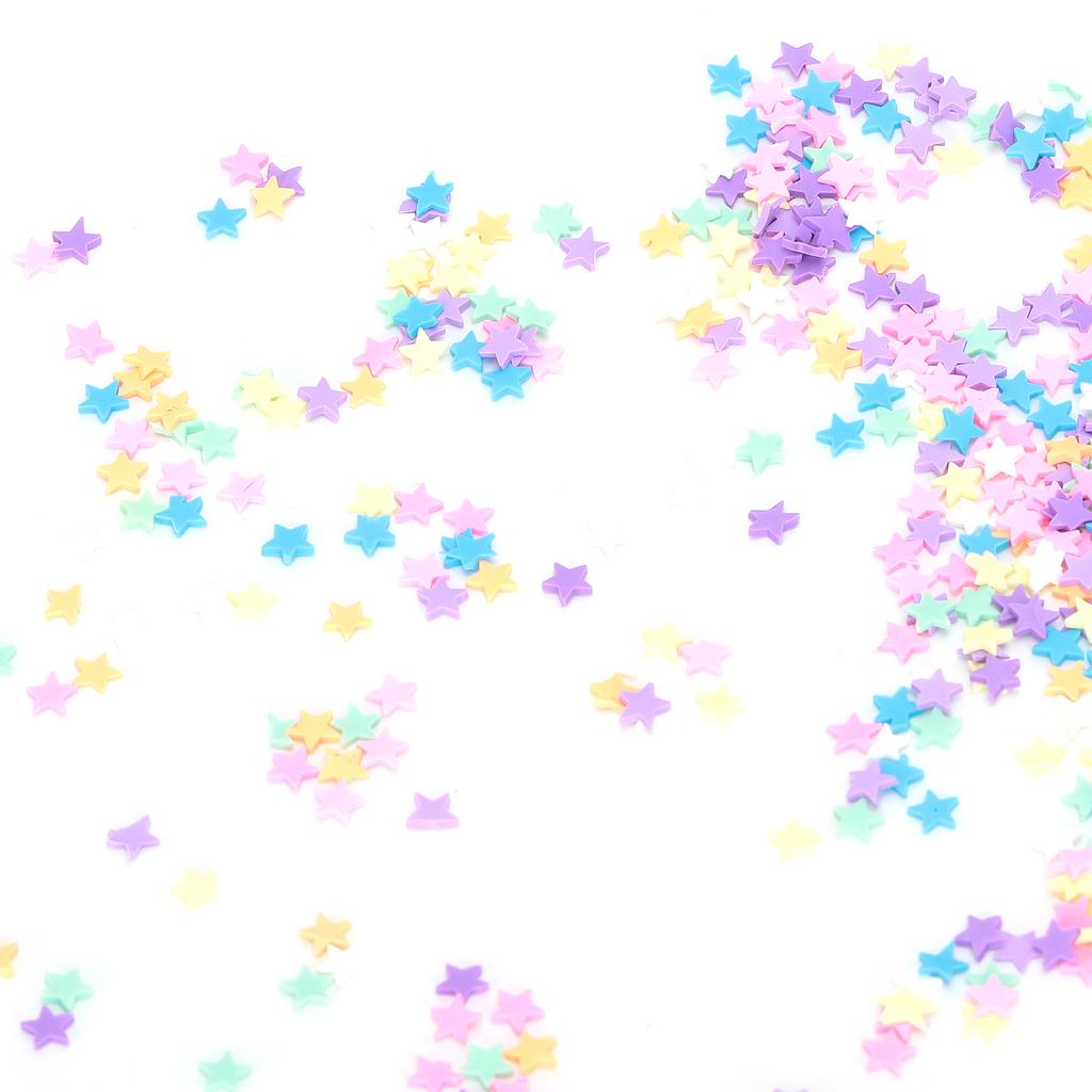 30g Bag Star Clay Slice Colorful Waterproof Art Crafts for HandMade Nail Decorations