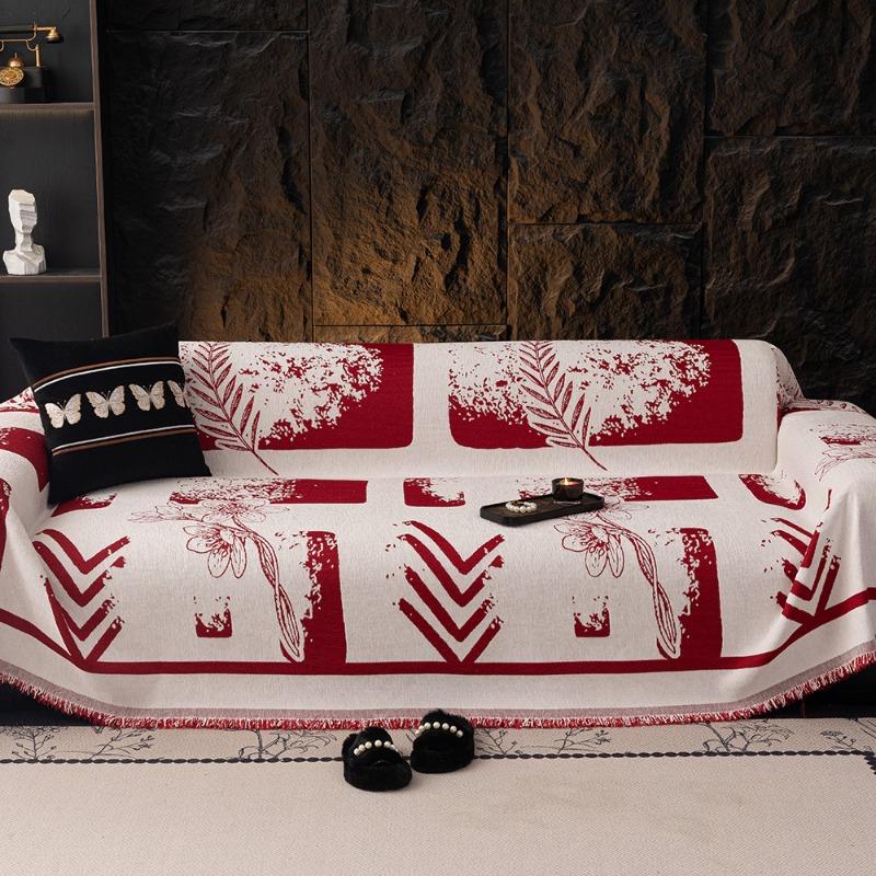 Anti-cat paw sofa cover simple new four-season universal sofa cushion blanket full cover non-slip sofa cover