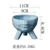 Ceramic Flower Pot Breathable Simple Nordic Style Portrait Pot Indoor Desktop Art Ornament Flower Pot Succulent Green Plant Flower Pot