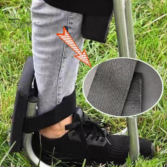 Knee Seat for Gardening Strap-on Knee Seat Ergonomic Bricklayer Kneeling Cushion Portable Knee Relief Cushion for Gardeners Knee Protection Ankle