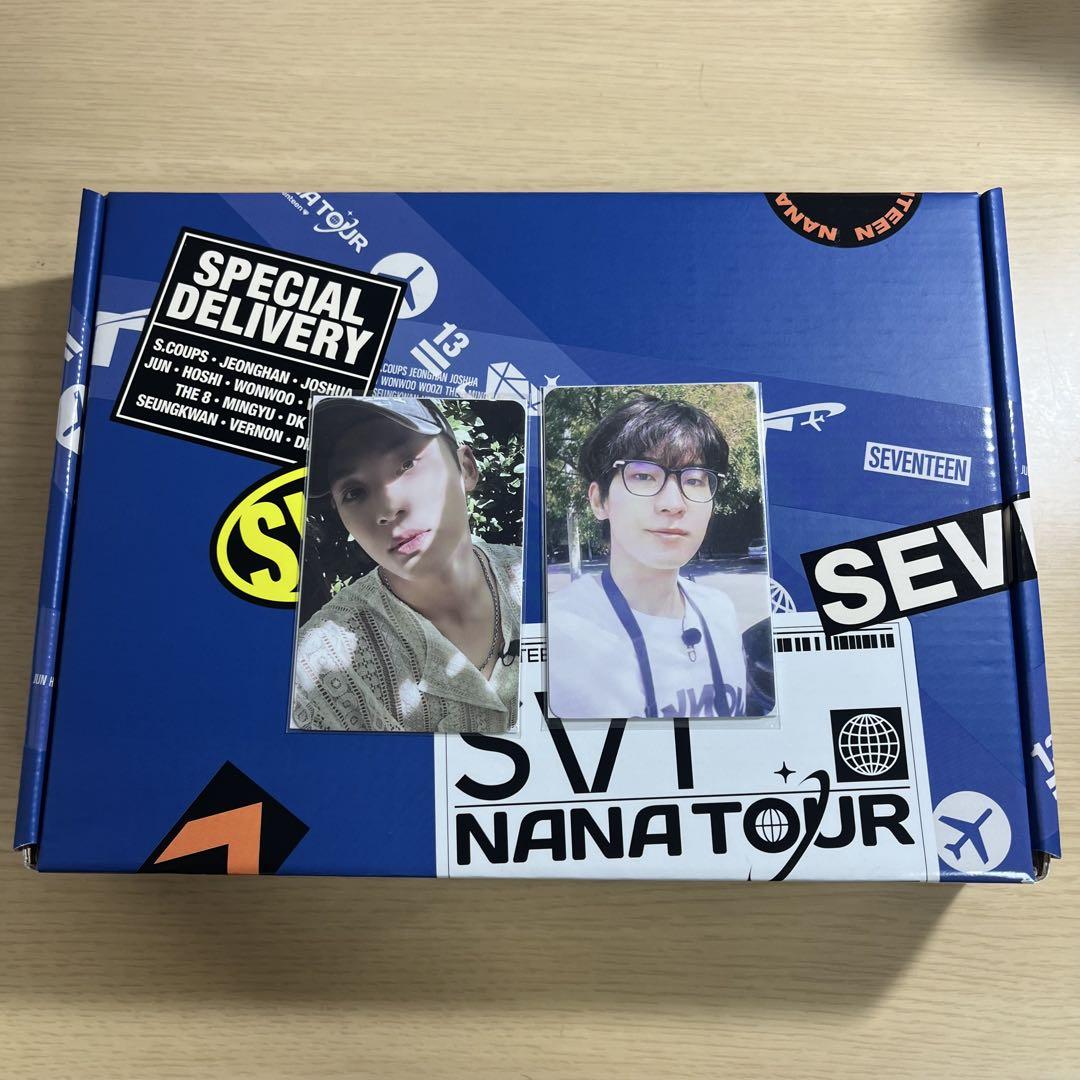

[USED] Seventeen Seventeen Nana Tour Box BOX Mingyu Wonwoo