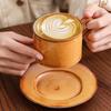 Ceramic Coffee Cup And Saucer Set High Value Afternoon Tea Latte Cup Mug