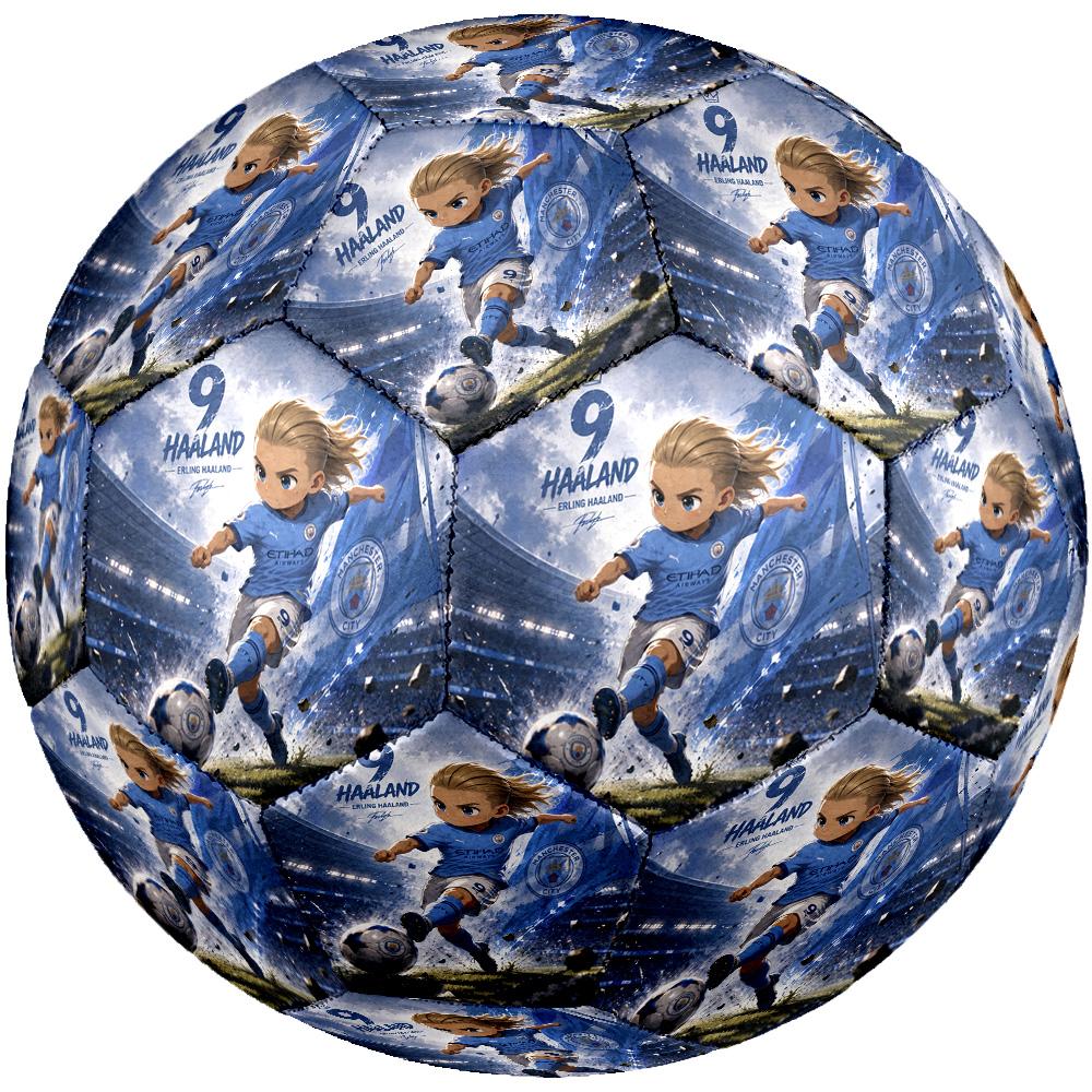 Haaland Soccer Ball Size 5 Football Machinestitched Indooroutdoor Universal Football Sports Enthusiast Gifts Distinctive Home Decor And Party Gift
