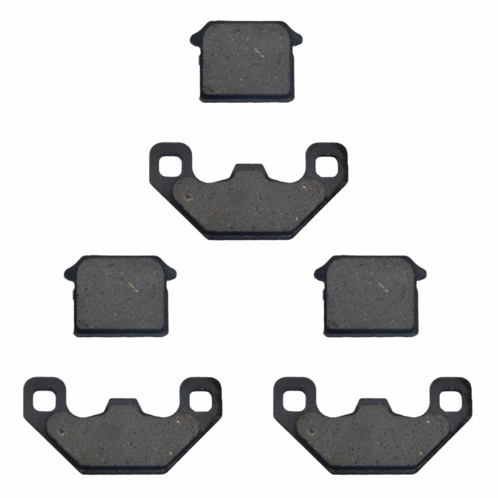 3 Pairs Resin Disc Brake Pads Lightweight Brake Pad Durable Brake Shoes Pads  For Motorcycle
